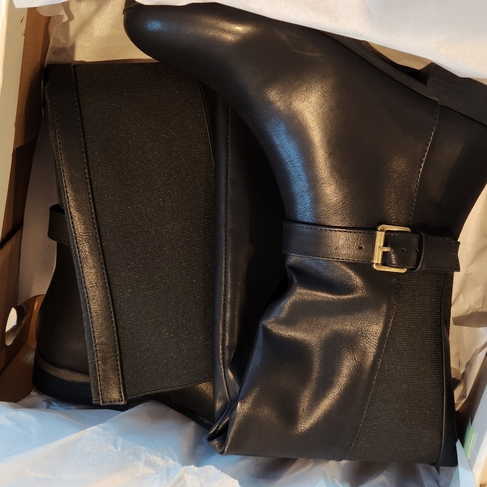 New. STYLE&CO- Mixed media boot 👢 - Picture 4 of 4